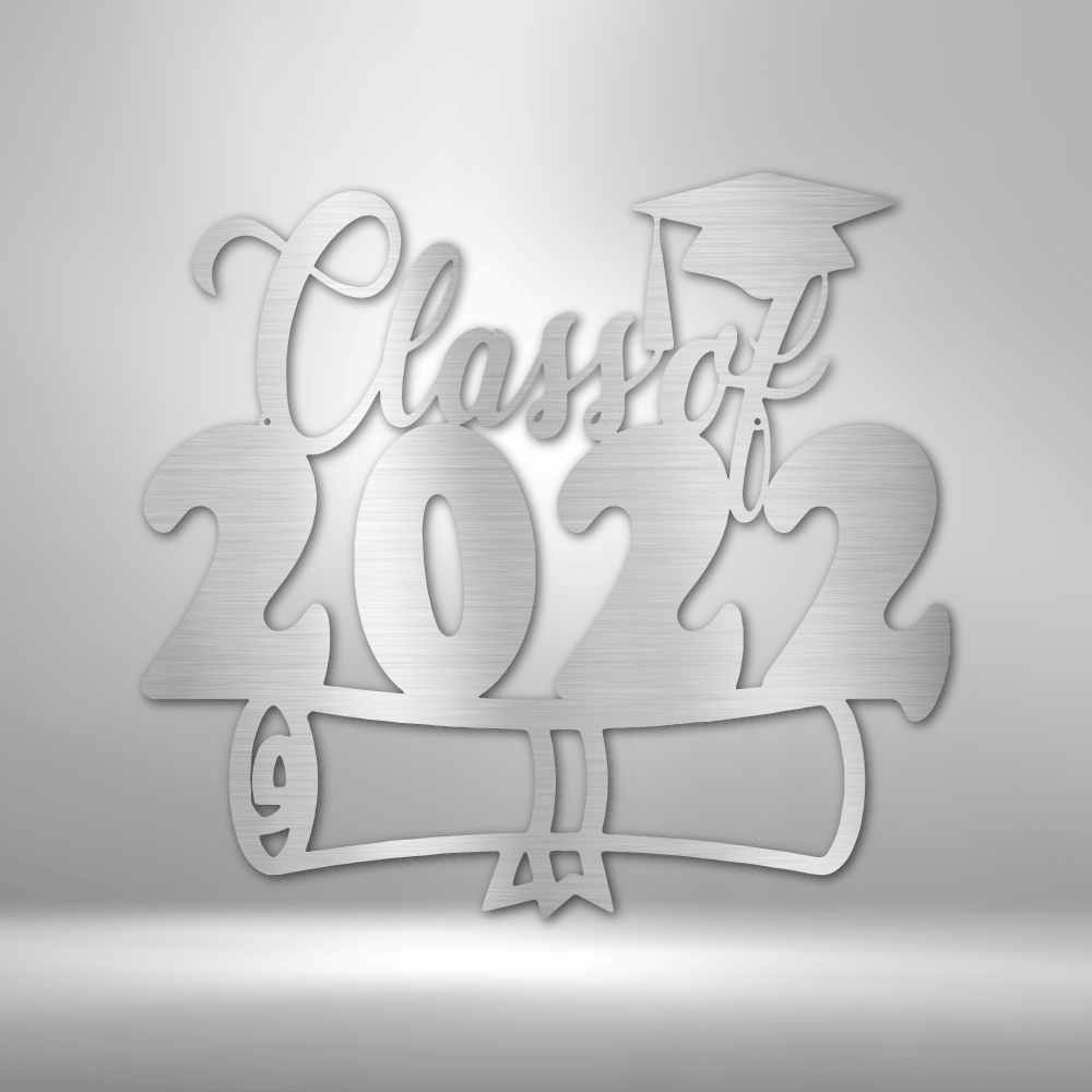 Class of 2022 Diploma - Metal Sign